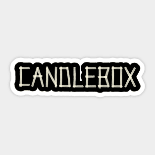 Candlebox - Paper Tape Sticker